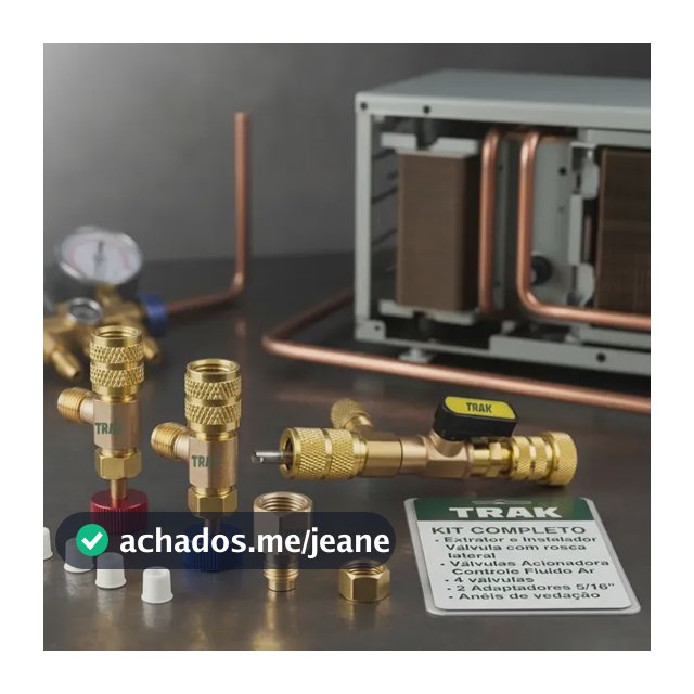 Kit Extrator Acionador Valvula Schrader Nucleo Trak R22 R32