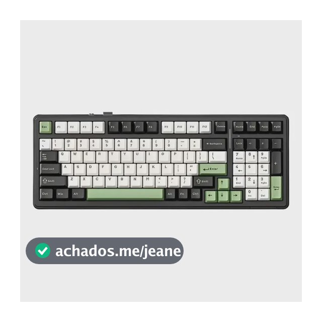 Teclado Mecânico Aula F99 Bluetooth 5.0/2.4ghz Hot Swap Cor De Teclado Preto Idioma Inglês Internacional