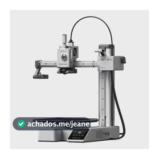 Impressora 3d Bambu Lab A1 Mini - A1m Cinza 127/220v
