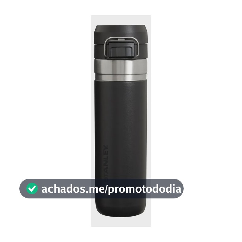 Garrafa Térmica Quick Flip Stanley Preto 710ml