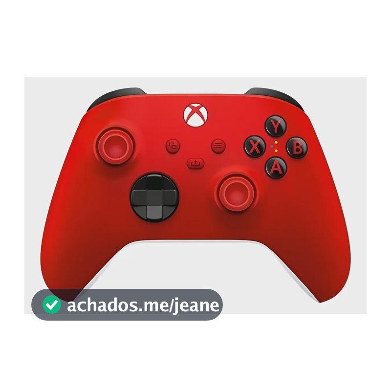 Controle Sem Fio Xbox One Wireless Controller Series X|S Pulse Red