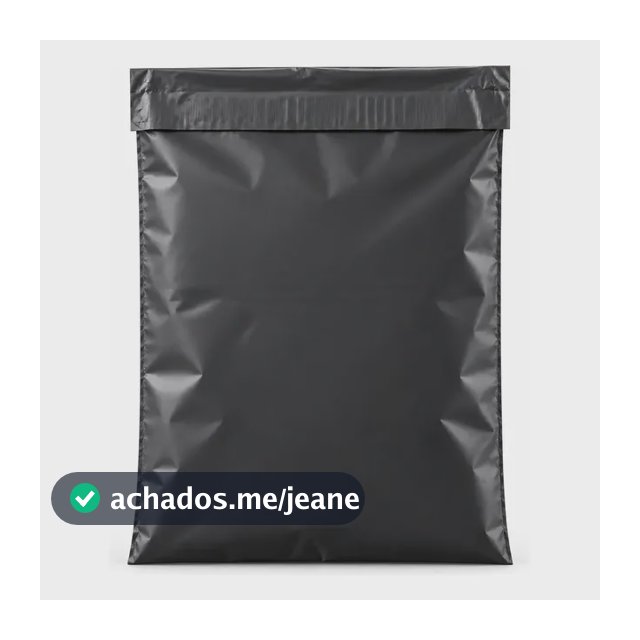 Envelope Segurança 32x40 100und Saco Plástico Correios Ecommerce Marketplace Embalagem Expedição Cinza Reciclado Economy Acesso