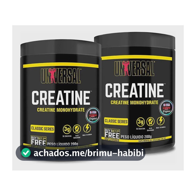 Suplemento Em Pó Universal Combo Creatina 400g (200g+200g) Universal Nutrition