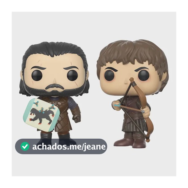 Battle Bastards Jon & Ramsay Snow Game Of Thrones Funko Pop!