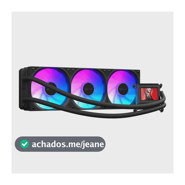 Watercooler Kalkan 360mm Argb Aura Lcd 360 Preto