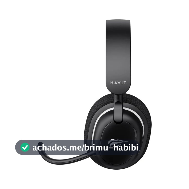 Headset Gamer Havit Fuxi H7se Sem Fio 2.4ghz/ Bluetooth