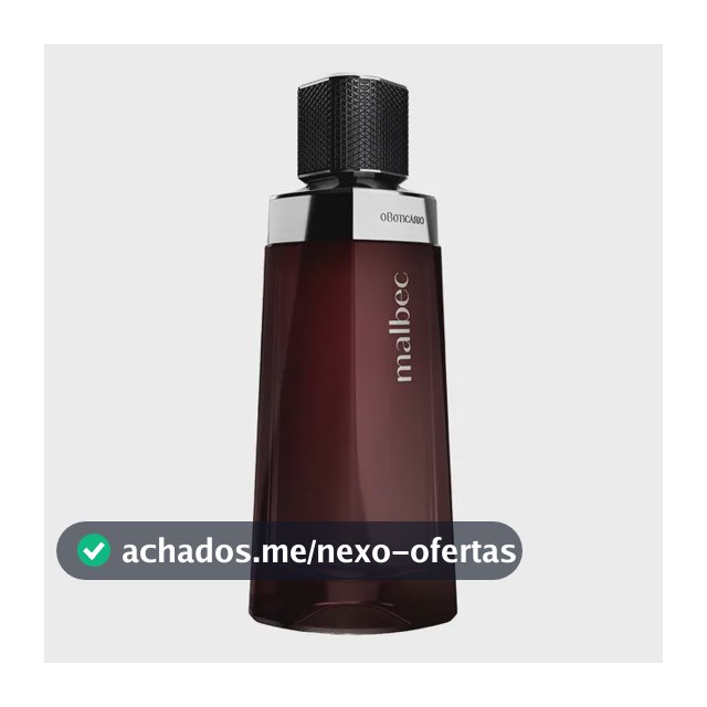 O Boticario Malbec Tradicional Deo Colonia 100ml Com