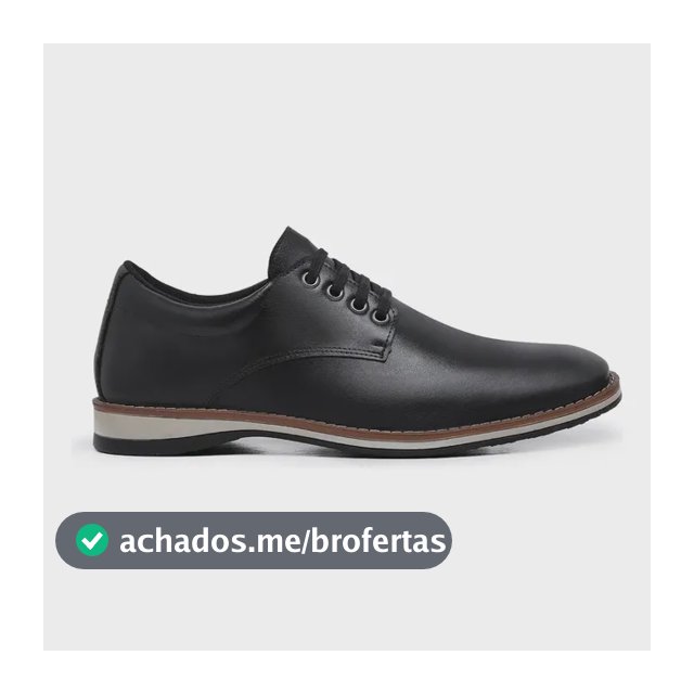 Sapato Masculino Social Confortavel Elegante Oxford Premium