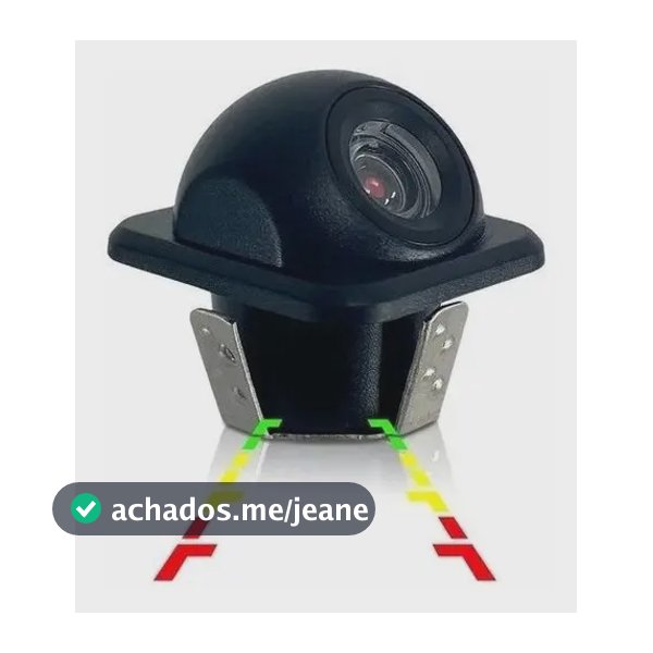 Câmera de Ré Automotiva EKS Tech Visão Noturna HD Ângulo 120° IP67