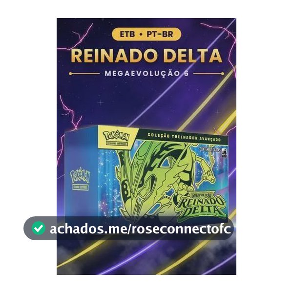 (pré-venda) Box Pokémon Treinador Avançado Reinado Delta Etb Pt-br