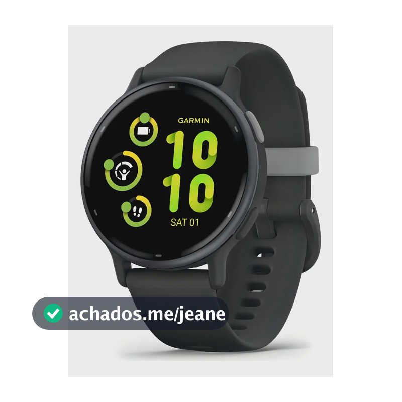 Garmin Vívoactive 5 Lte Preto Amoled 42,3 Mm Smartwatch Preto