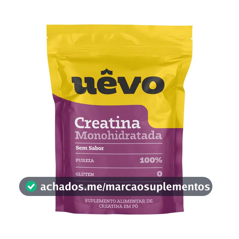 Creatina UÊVO Protein em pó Sem sabor x 300g