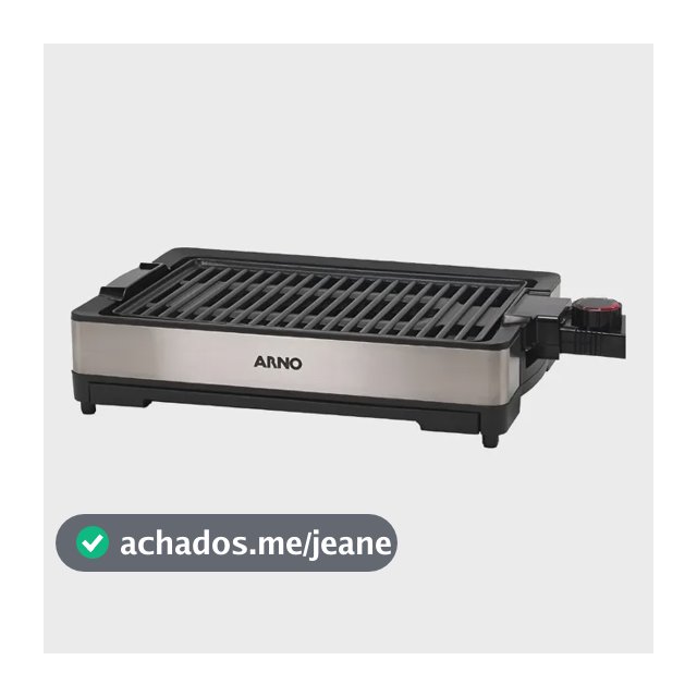 Churrasqueira elétrica Arno GPRA preta