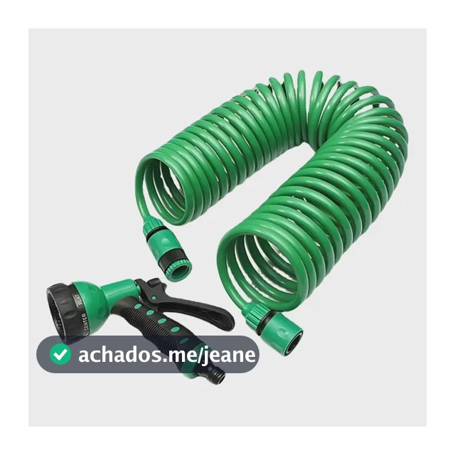 Tubo De Mola Telescópico De Jardim Eva Garden Mangueira De J Verde