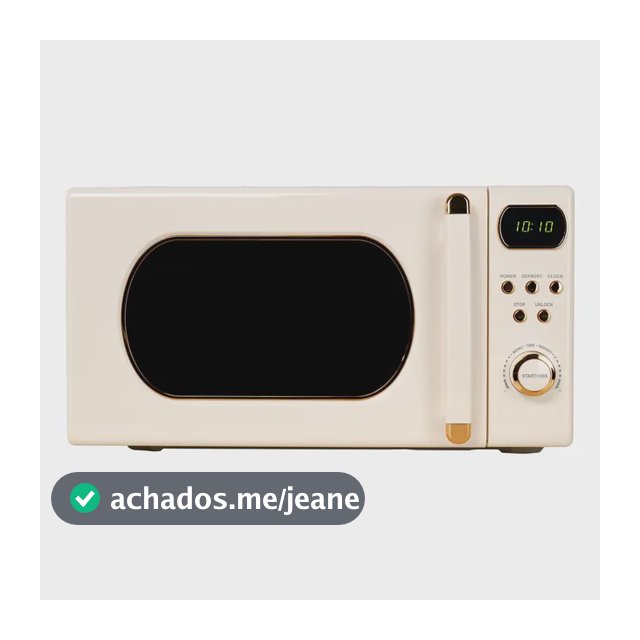 Aparelho De Microondas Retrô Mainstays 20l 700w