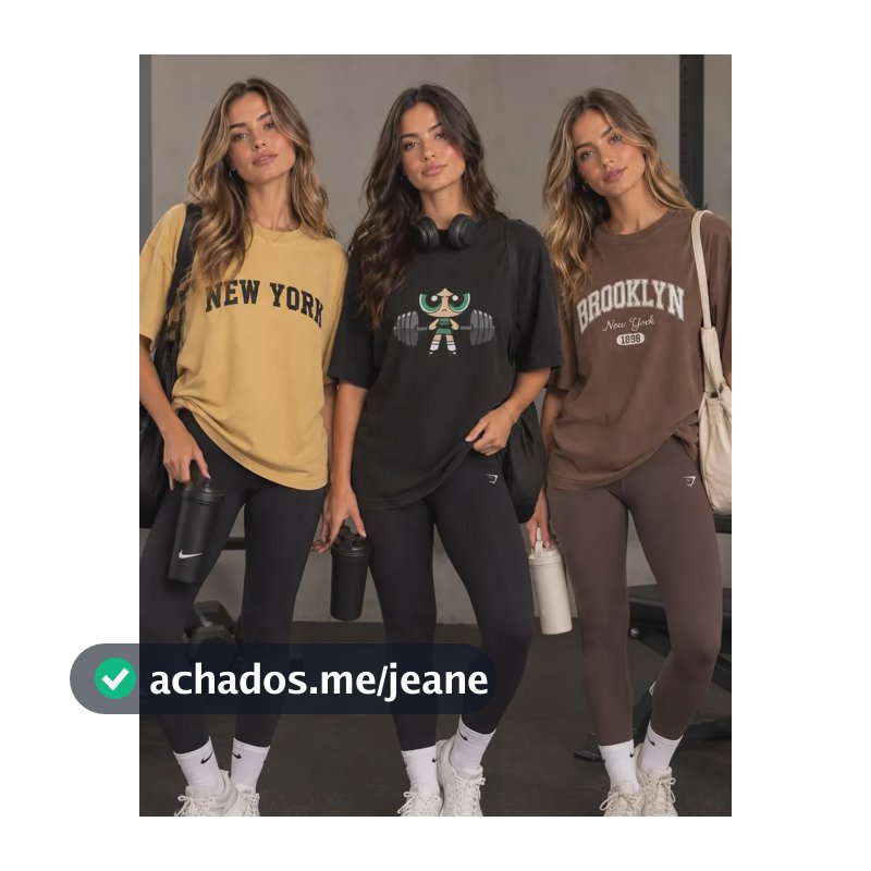 Kit 3 Camisetas Feminina Oversized Academia Treino Camisetão Preto/marrom/bege Liso M