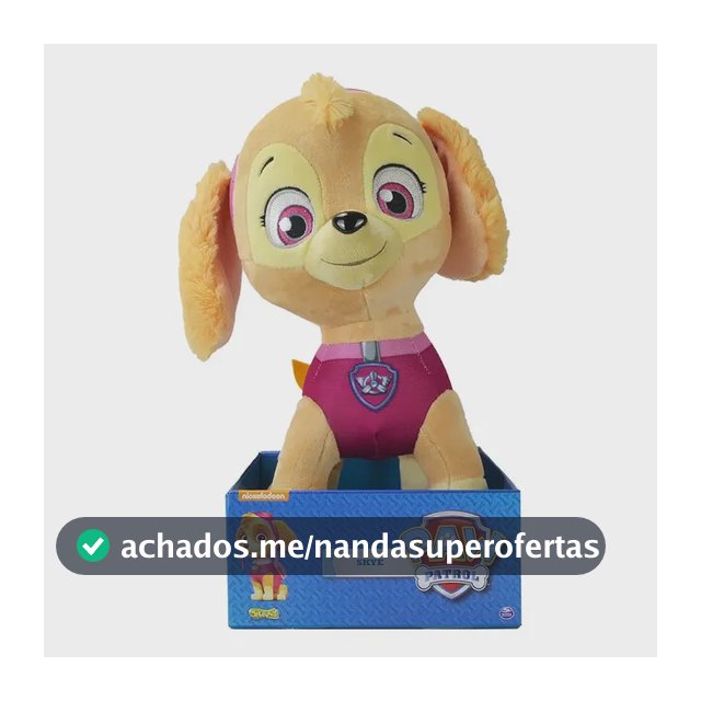Sunny Boneco Patrulha Canina 1342 Skye Focos