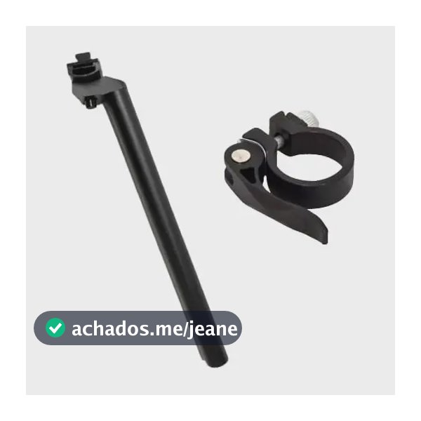 Kit Canote Selim 27.2mm Alumínio + Abraçadeira Com Blocagem
