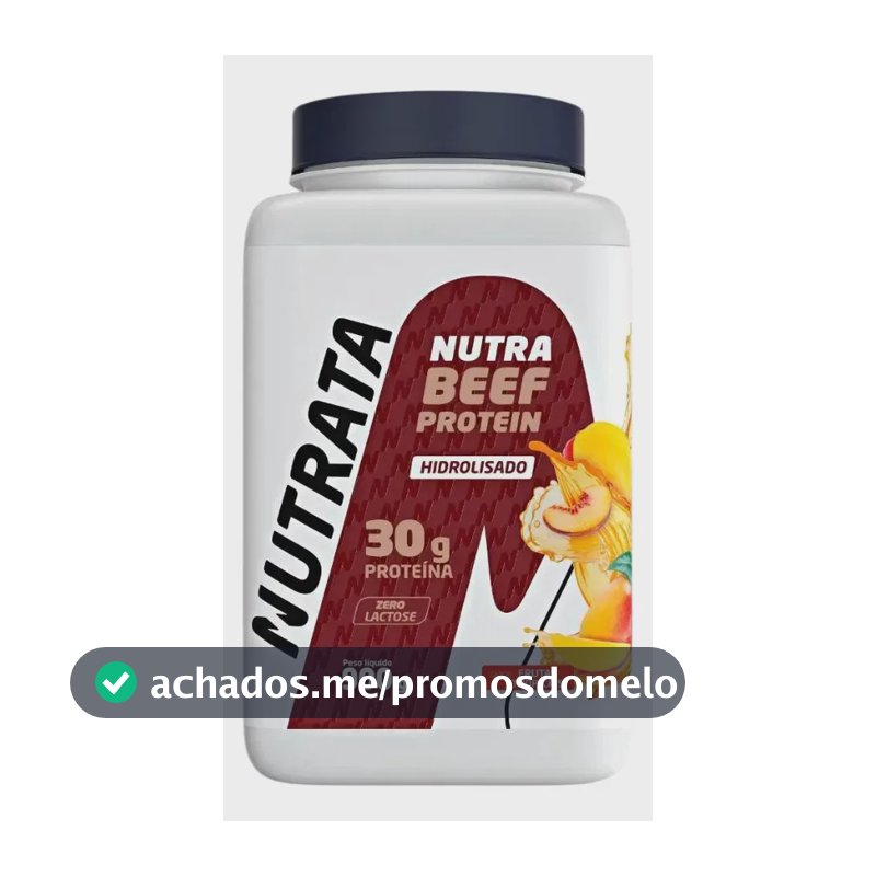 Proteína Nutrata Beef Frutas Tropicais 900g