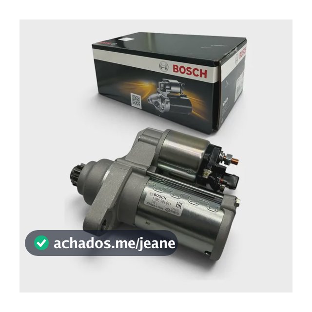 Motor De Partida Gol Fox Saveiro Atualizado 11 Dentes