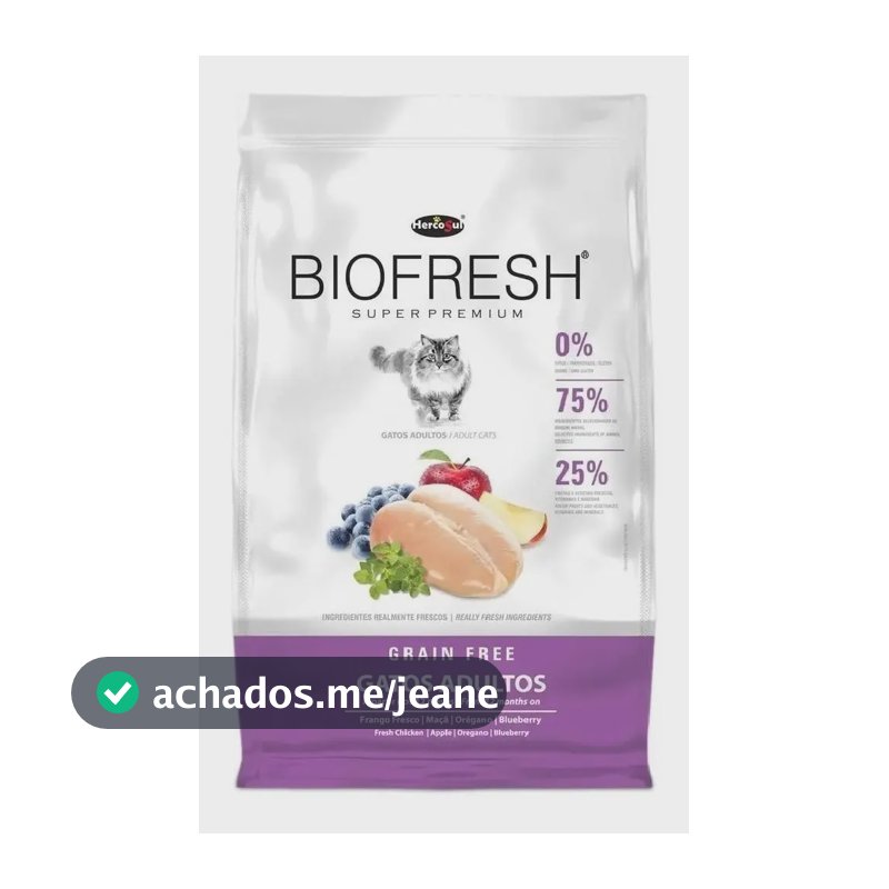 Alimento Biofresh para gato adulto sabor mix