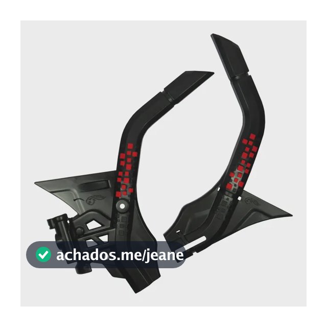 Protetor De Quadro Defender Amx - Para Honda Crf 250f / 300f Preto