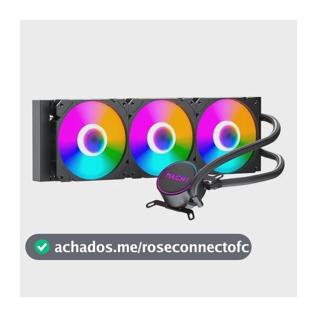 Water Cooler Mach1 Logic Gk360 Rgb 360mm Preto