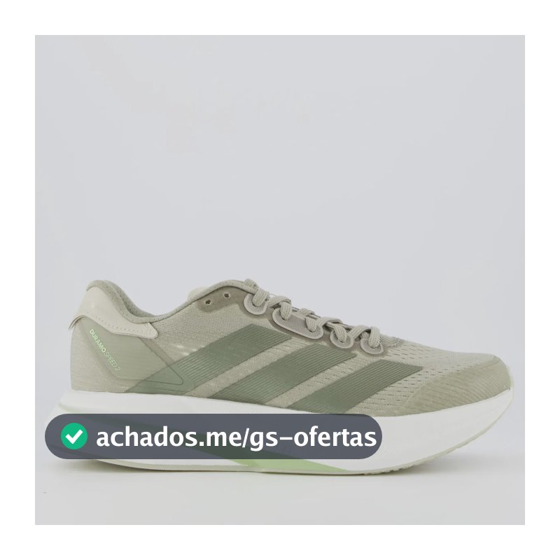Tênis Verde E Bege adidas Duramo Speed 2 Feminino Bege - 36,0 Br