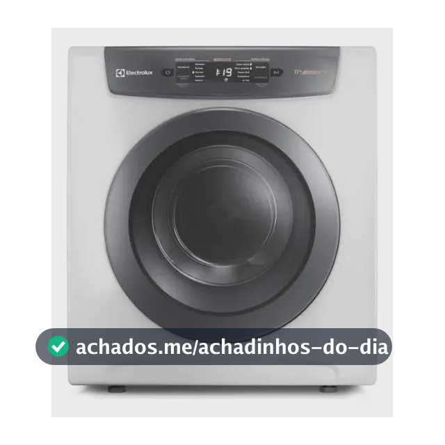 Secadora De Roupa Electrolux 11kg Branco Premium Care Svb11