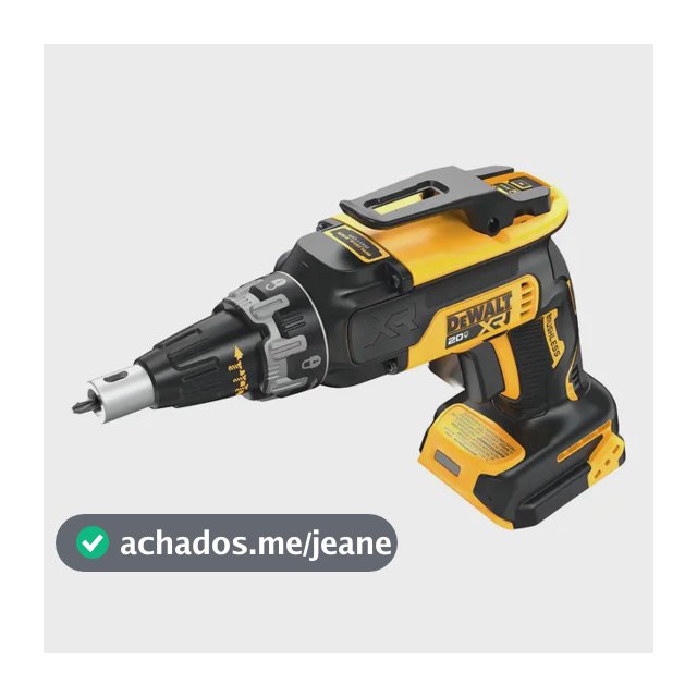 Parafusadeira Drywall Brushless Dewalt Modelo Dcf630b Sem Bateria E Sem Carregador