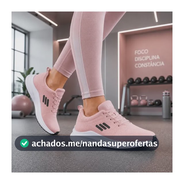 Tênis Feminino Para Academia Leve Confortável Original O2x