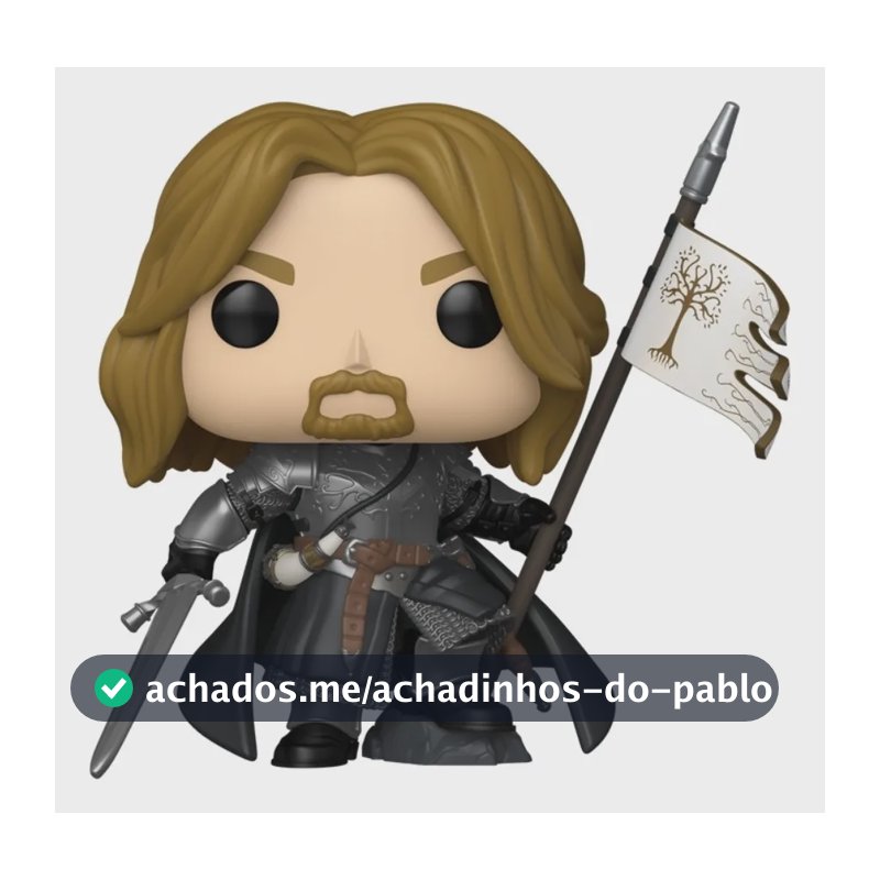 Funko Pop Boromir 90314 Figura Vinil Colecionável