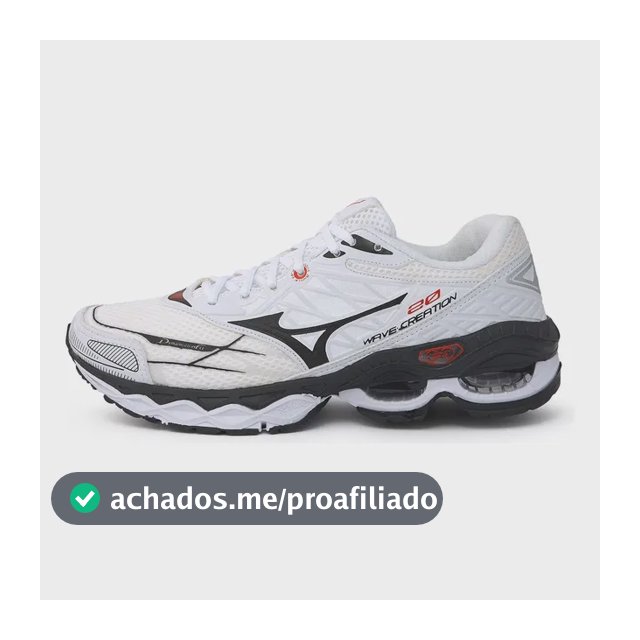 Tênis Mizuno Wave Creation 20 Original Academia Treino
