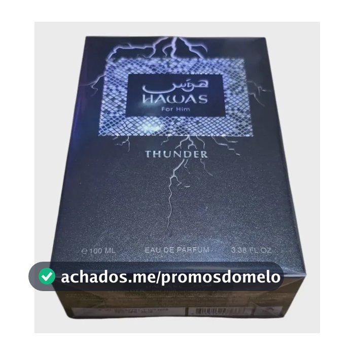 Spray EDP Rasasi Hawas Thunder 100ml