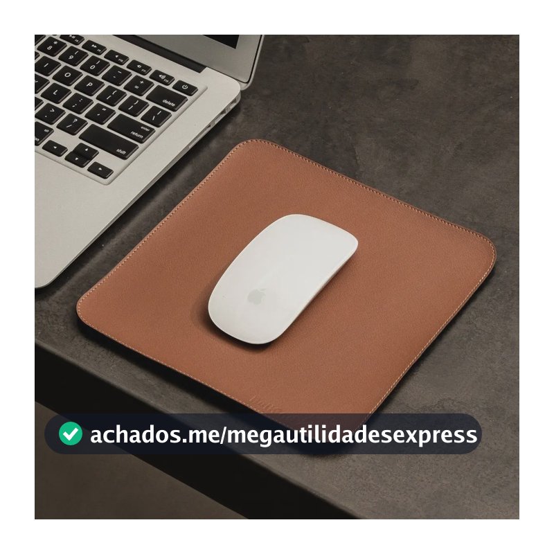 Mousepad Bullpad 20x20cm Cores Com Fundo Emborrachado Cor Caramelo Desenho impresso Courino