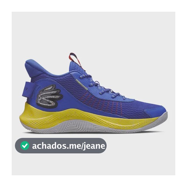 Tênis De Basquete Masculino Under Armour Curry 3z7