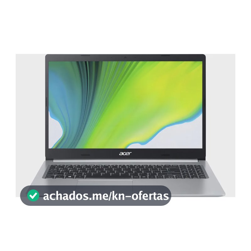 Notebook Acer Aspire 5 A515-45-R2A3 AMD Ryzen 5 5500U Windows 11 Home 8GB 512GB SSD 15,6' Full HD