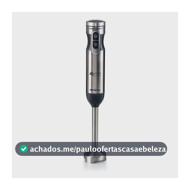 Mixer Ariete 7 Em 1 10 Velocidades, Turbo 2 Litros 300w
