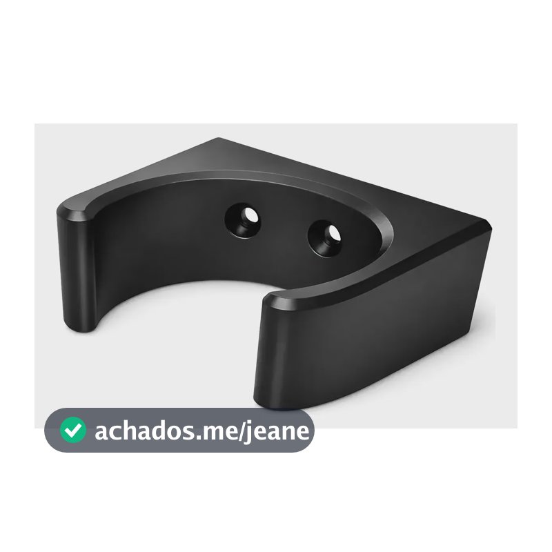 Suporte Parede Compatível Com Aspirador Makita Dcl180 Preto