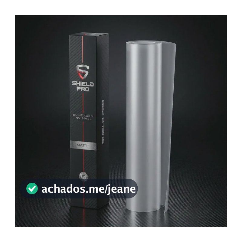 Ppf Película Proteção De Pintura Tpu Regenerativo 1m X 50cm Transparente Fosco Satin