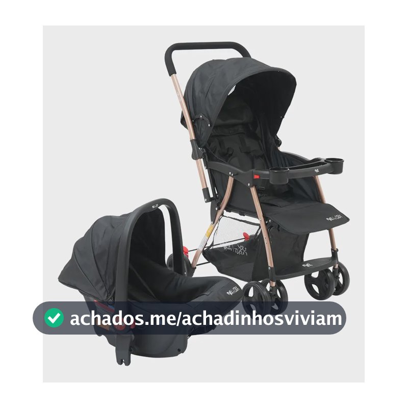 Carrinho De Bebê Travel System 2 Em 1 Youturn Gold Maxi Baby