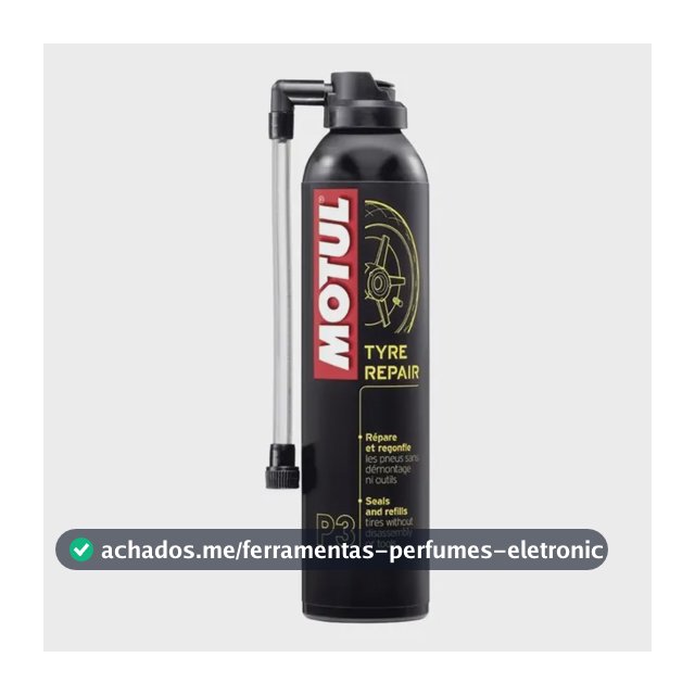Motul P3 Tyre Repair – Reparo Instantâneo de Pneus com ou sem Câmara 300ml