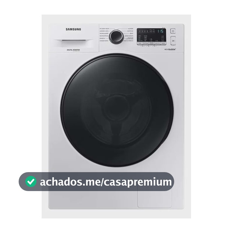 Lava E Seca Samsung Wd11a Com Ecobubble Branca 11kg