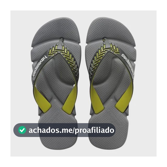 Chinelo Havaianas Masculino Power 2.0 Massageadora Anatômica