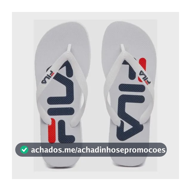 Chinelo Feminino Fila Confortável Casual Original