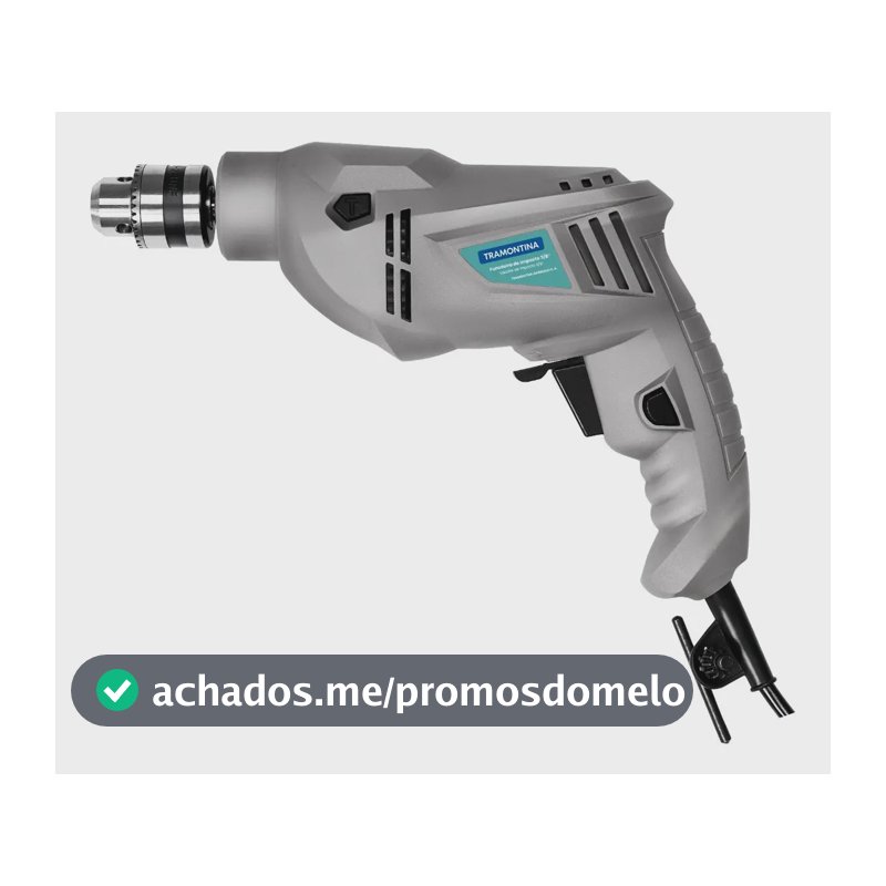 Furadeira De Impacto 500 W 3/8 Cinza Tramontina
