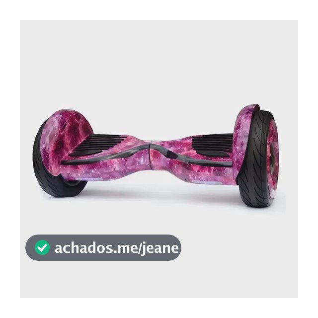 Skate elétrico hoverboard Brinovar 10 " Roxo-galáxia