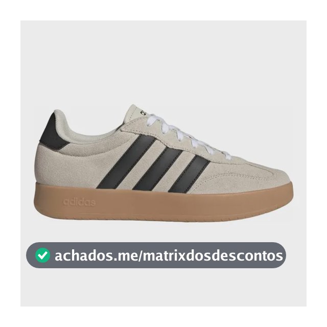 Tênis Masculino Barreda adidas Bege Liso 41 Br