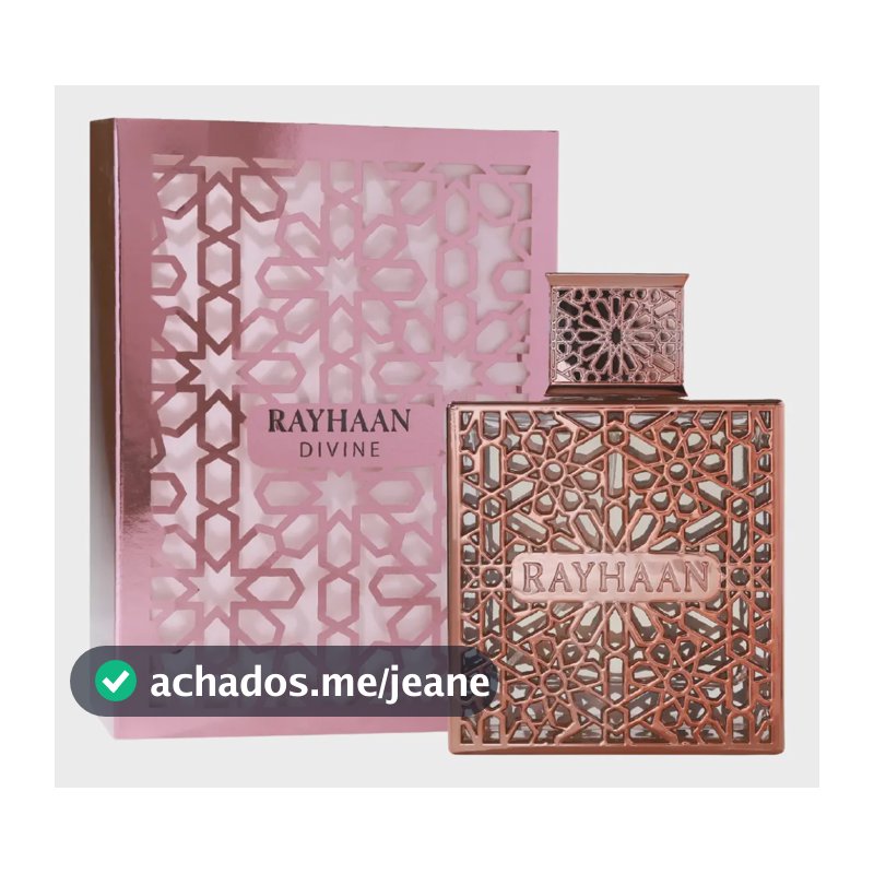 Perfume Eau de Parfum Rayhaan Divine Feminino 100 ml