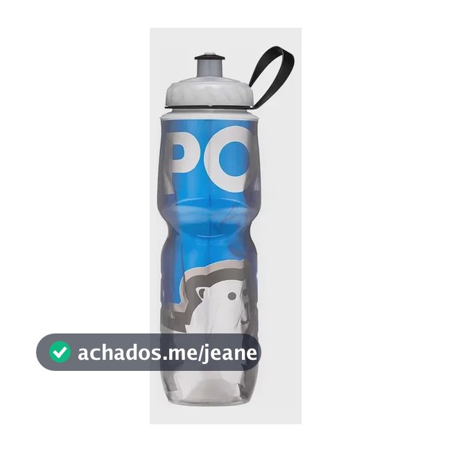 Garrafa Isotérmica Polar Bottle Classic 710ml Diversas Bike Urso Azul